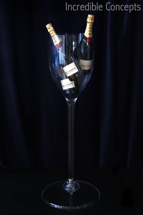 Acrylic Champagne Glasses Can Act As Centerpieces For Your Corporate Event Click For More