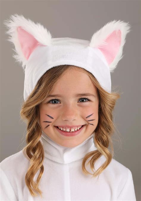 White Cat Toddler Costume