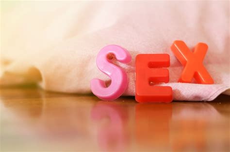 Premium Photo The Word Or Text Sex Written In The Alphabet With