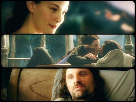 Arwen Liv Tyler And Aragorn Viggo Mortensen In Lord Of The Rings Movie Trilogy From The