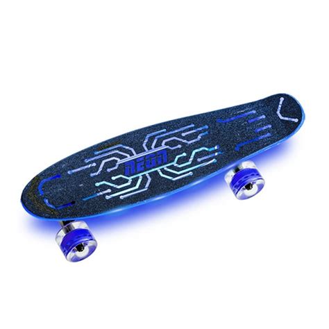 Skateboard Yvolution Neon Hype Albastru Cadouri Pe Net
