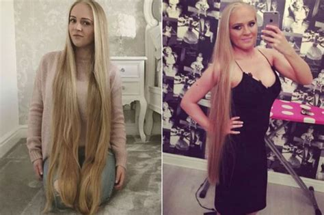 Real Life Rapunzel Who Gave Up Cutting Hair Can Now Wear It As Dress