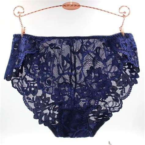 buy 4xl plus size panties sexy floral lace panties big size underwear women