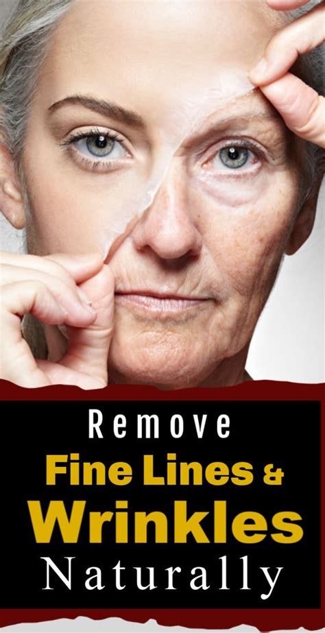 Remove Fine Lines And Wrinkles Naturally At Home Finelinesremedies