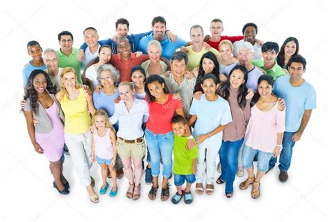 Large Group Of Casual People — Stock Photo © Rawpixel 52457689
