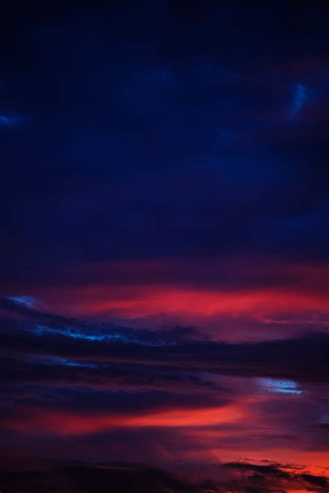 Big Sky Country Sunset Dusk Sundown Sky Clouds Hd Wallpaper Peakpx