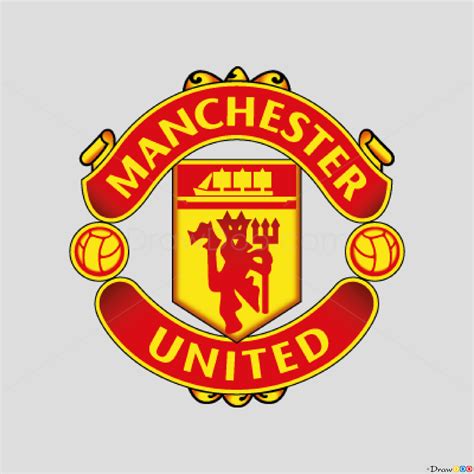 How to Draw Manchester, United, Football Logos - How to ...