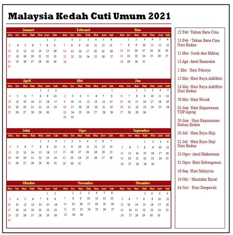 Kalendar Cuti Umum Kedah Kalendar Cuti Sekolah Malaysia C Porn Sex Picture