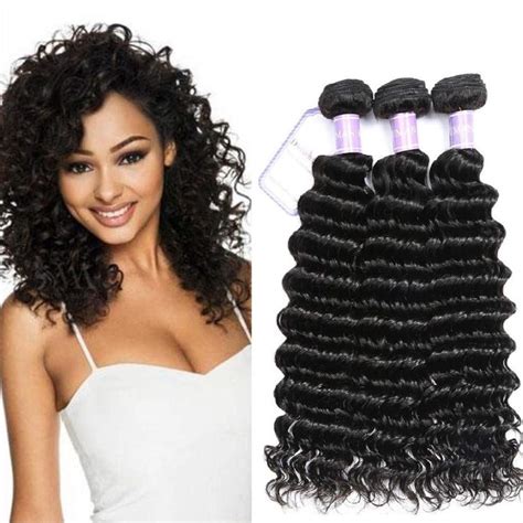 Amazon Com DSOAR 8A Grade Brazilian Virgin Hair Deep Curly Wave 3
