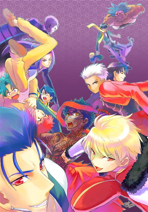 Gilgamesh Cu Chulainn Emiya Shirou Archer Cu Chulainn And More