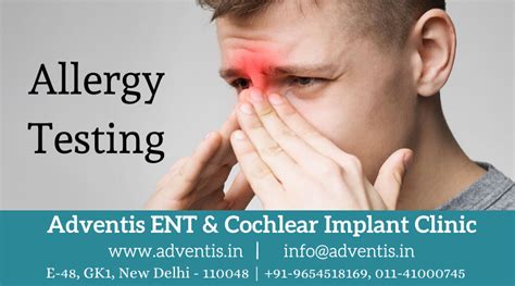 Full Allergy Testing And Treatment At Delhi Ent Hospital Adventis