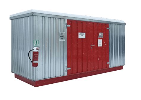 Flat Pack Coshh Chemical Storage Units | S Jones Containers