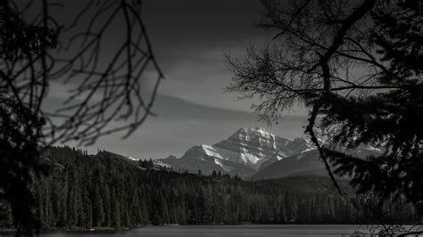 Mount Edith Cavell Lac Beauvert Jasper National Park Al Flickr