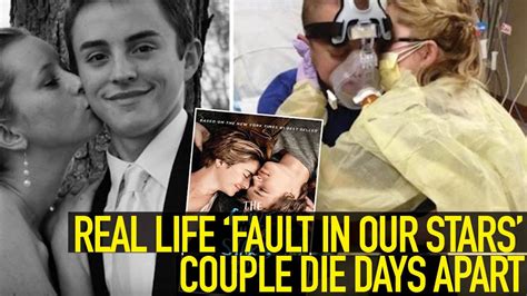 Real Life Fault In Our Stars Couple Dies Just Days Apart Youtube