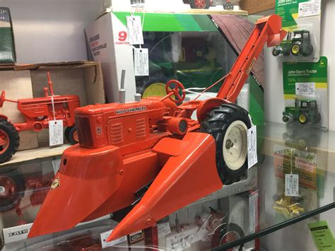 Vintage Allis Chalmers Wd45 Tractor With Custom Corn Picker