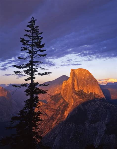 Half Dome Sunset Yosemite Oh Ranger