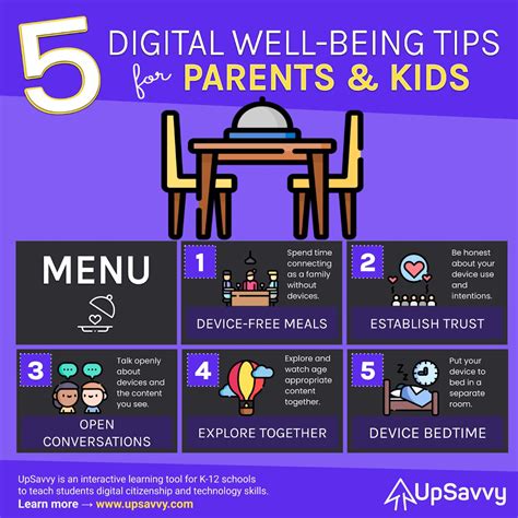 Five Digital Well Being Tips For Parents And Kids Upsavvy Blog