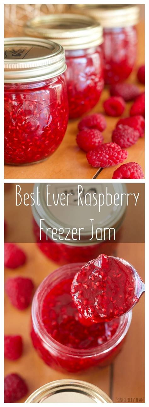 Our crews know how to make you shine. Best Ever Raspberry Freezer Jam homemade easy recipe ...