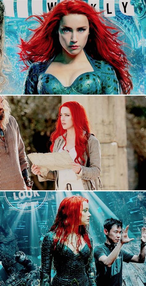 The Official Photos Of Amber Heard As Mera In Aquaman Amberheard Mera