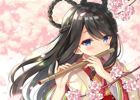 Free Download Instrument Girl Anime Flute Manga Nagisa3710