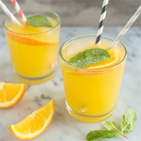 Learn how to make mint coconut water shots summer drink recipe at home. Orange Mint Coconut Water Recipe on Food52