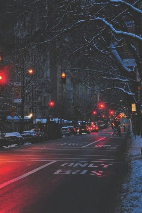 fabulous winter night lights city aesthetic photo city photography