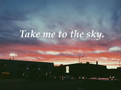 Tumblr Insta Quotes Aesthetics Mood Board Sky