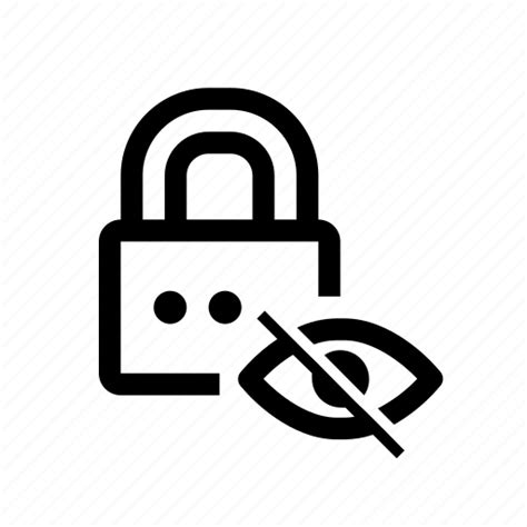Hide Hide Password Password Security User Icon