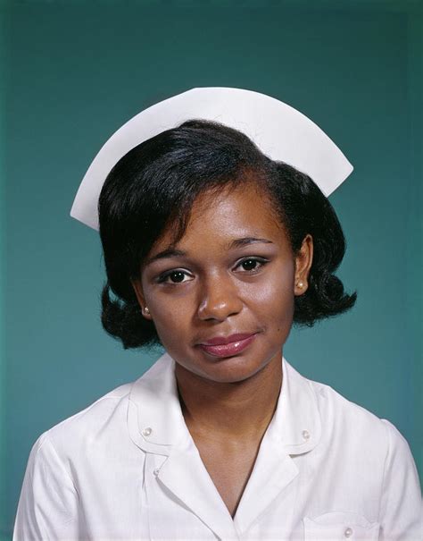 1970s Woman Nurse Medical Portrait Photograph By Vintage Images Pixels
