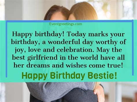 Happy Birthday Wishes Bff Bestie Best Friend Quotes Images Gallery