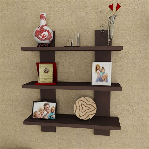 (a bookcase wall in my office.) even with the advent of digital media, my collection of favorite bound titles isn't going anywhere, and neither is the tree bookshelf diy: Ada Home Decor Furniture: DKRW1062 Modern Minimalist Wenge Wall Shelf - Bookcases and Shelving ...