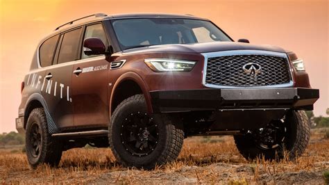Infiniti Is Bringing A Lifted Qx80 Suv To The 2020 Rebelle Rally