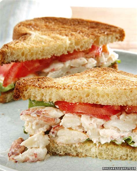 Seafood Sandwich Recipes Martha Stewart