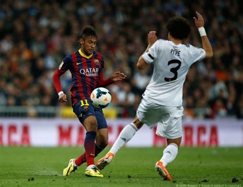 Barcelona sc vs manta f.c. Neymar vs Pepe in Clasico between Real Madrid and ...