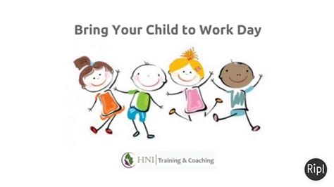 Bring Your Child To Work Day Hni Training And Coaching Youtube