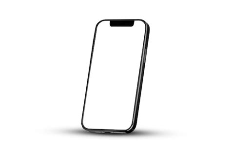 Premium Photo Mobile Smart Phone On White Background Technology