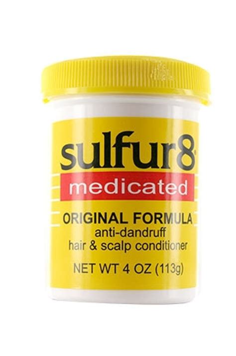 View labeling archives for this drug. Sulfur 8-box#15 Original Hair & Scalp Conditioner (4 oz)