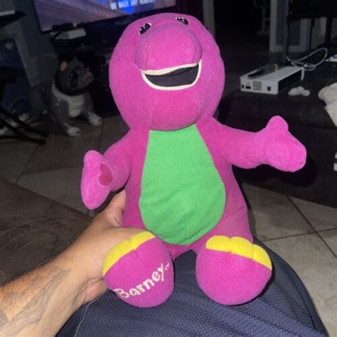 Talking Barney Plush 1996 Vintage Playskool Hasbro Barney 71245 Tested