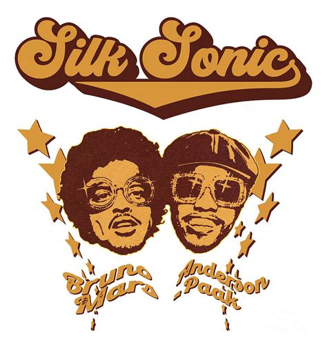 Silk Sonic Bruno Mars Anderson Paak Digital Art By Kirania Finest