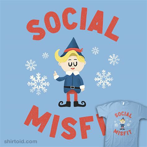 Social Misfit Shirtoid