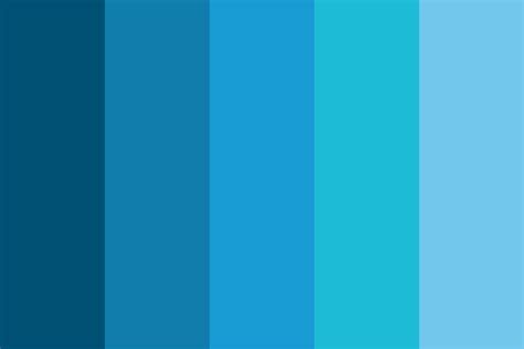 Color Palette 0045 Blue Paint Color Palettes Cool Col