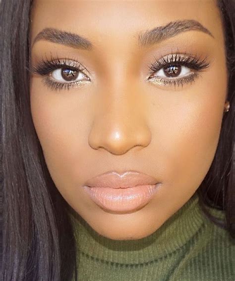 Makeup For Black Women Maquiagem Maquillaje Natural Maquillaje Para Negras Y Maquillaje