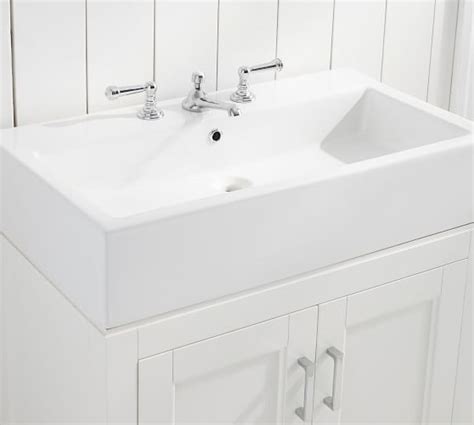 How to install a bath vanity project guide. Modern Farmhouse Single Sink Vanity - 31.5" | Pottery Barn