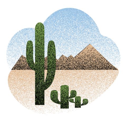 Cactus Plant In The Desert Cactus Plant Desert Cactus Png And Vector