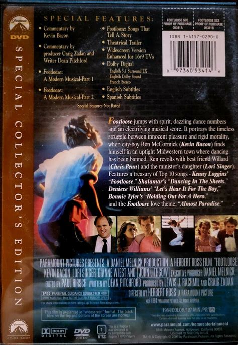 dvd footloose dvd 2004 kevin bacon lori singer ebay
