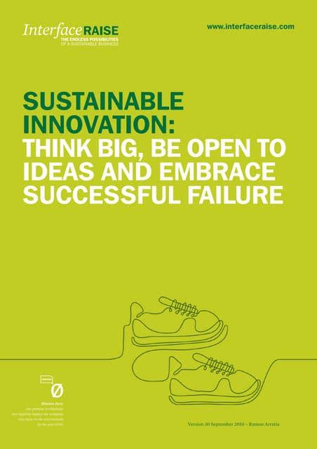 Sustainable Innovation Pdf