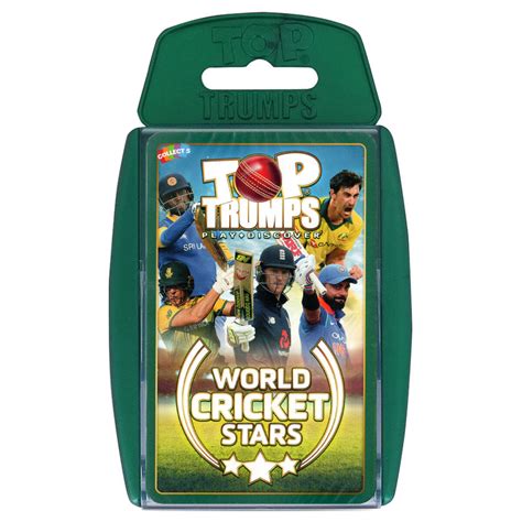 Top Trumps World Cricket Stars Card Game Buy In Trade