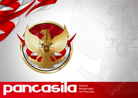 Background Latar Belakang Emas Garuda Indonesia Pancasila Perayaan Independensi Patriotik Latar