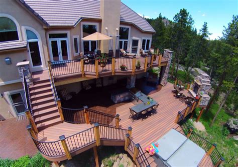 But there is an aesthetic element: Deck Railing Ideas & Designs | Decks.com