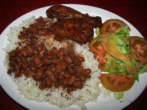 La Bandera Typical Dominican Meal Dominican Food Food Dishes